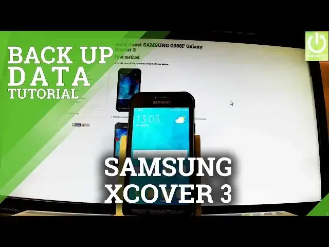 'Video thumbnail for Enable Back Up in SAMSUNG Galaxy Xcover 3 - Add Back Up Account'