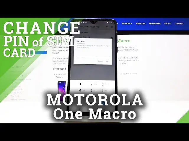 'Video thumbnail for How to Set Up PIN on the SIM in MOTOROLA One Macro – SIM Card Lock'