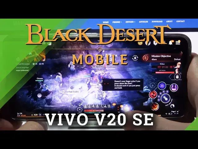 'Video thumbnail for Black Desert Gameplay on VIVO V20 SE - Test Gaming Experience'