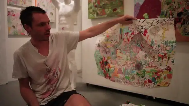 'Video thumbnail for Brian Chippendale at Cinders Gallery'