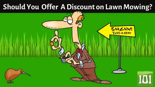'Video thumbnail for What Do You Do if Someone Requests a Discount on Lawn Mowing'