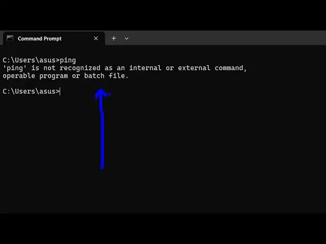 'Video thumbnail for How to fix ping is not Recognized as Internal and External Command Operable Program'