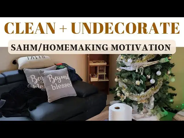 'Video thumbnail for Clean + Undecorate With Me For The New Year!'