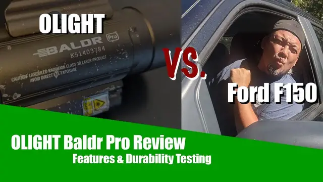 'Video thumbnail for OLIGHT Baldr Pro Durability Testing & Features Review'