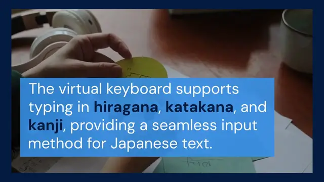 'Video thumbnail for Virtual Japanese keyboard online – 日本語のキーボード'