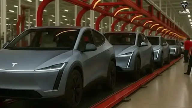 'Video thumbnail for SHOCKINGLY AFFORDABLE! Tesla Model 2 CONFIRMED at $15,789 – Elon Reveals 50 MILLION Unit Production Plan'