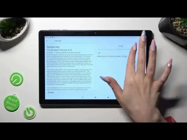 'Video thumbnail for How to Adjust the System Font Size on ALCATEL 1T 10 Smart 2020'