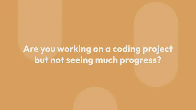 'Video thumbnail for How to Finish Your Coding Projects Faster?'