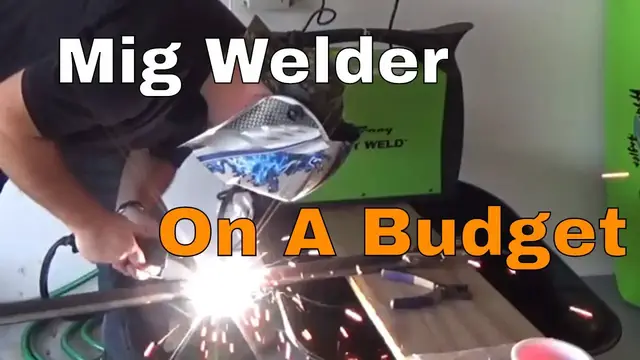 'Video thumbnail for Review Flux Core Welder, 120-Volt, 125-Amp Forney Easy Weld 299 125FC MIG'