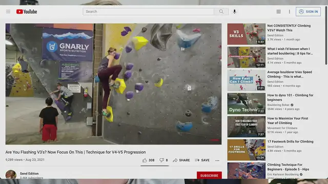 'Video thumbnail for How To Train For Climbing V4-V5: 5 Drills to develop technique and strength'