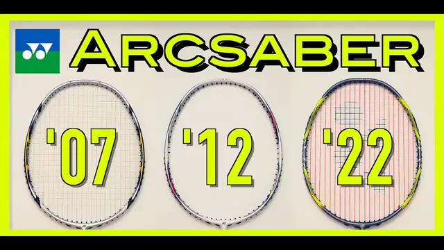 'Video thumbnail for What does 3 Generations of Yonex Arcsaber 7 Development Tell Us - ArcFest special'