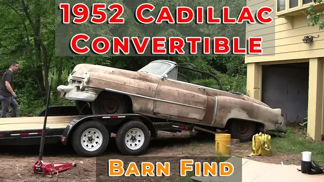 'Video thumbnail for 1952 Cadillac Convertible'
