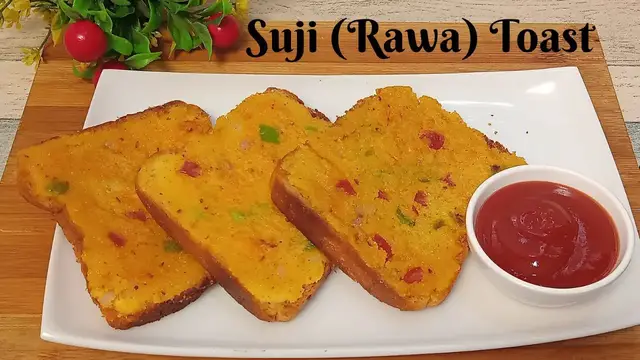 'Video thumbnail for Suji Toast | सूजी टोस्ट'