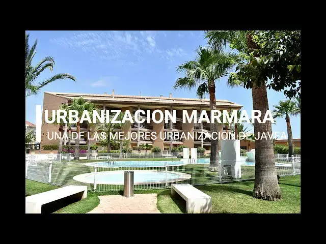 'Video thumbnail for Fantastico apartamento con vista al mar en el Arenal, Javea, Costa Blanca.'