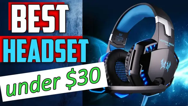 'Video thumbnail for Best Gaming Headset 2018 Under $30 | CHEAP✓'