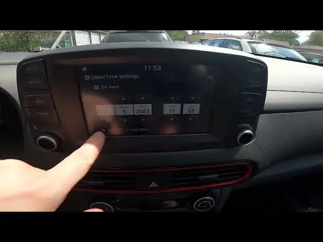 'Video thumbnail for How to Manually Change Date and Time in Hyundai Kona ( 2017 – now ) Manage Time Settings'