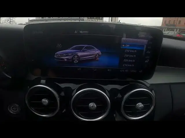 'Video thumbnail for How to Set Winter Tyre Limit in Mercedes C Class W205 ( 2013 - now ) - Enable Speed Limiter'