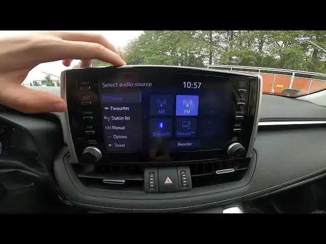 'Video thumbnail for How to Change Radio Source in Toyota RAV4 V ( 2018 – now ) - Enable AUX or Bluetooth'