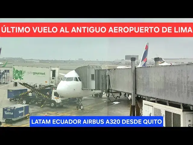 'Video thumbnail for ÚLTIMO VUELO al ANTIGUO AEROPUERTO JORGE CHÁVEZ de LIMA 😱'