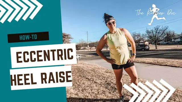 'Video thumbnail for Eccentric Heel Raise For Runner Strength'