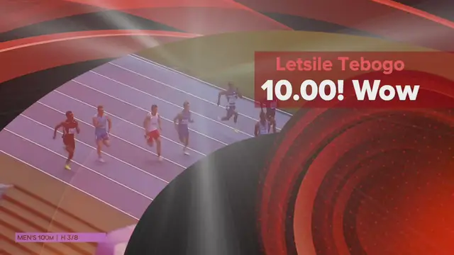 'Video thumbnail for 10.00 by Letsile Tebogo in the heats wow!'