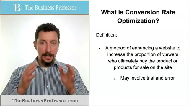 'Video thumbnail for Conversion Rate Optimization (Marketing)'