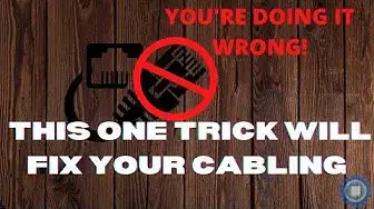 'Video thumbnail for Make Better Ethernet Cables With This One Trick'