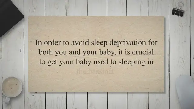 'Video thumbnail for How To Get Baby To Sleep In Bassinet? ( 4 Best Practices )'