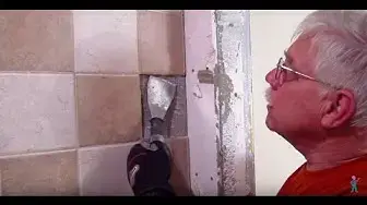 'Video thumbnail for Bath Remodel AskTheBuilder Wall Tile Removal Part 2'