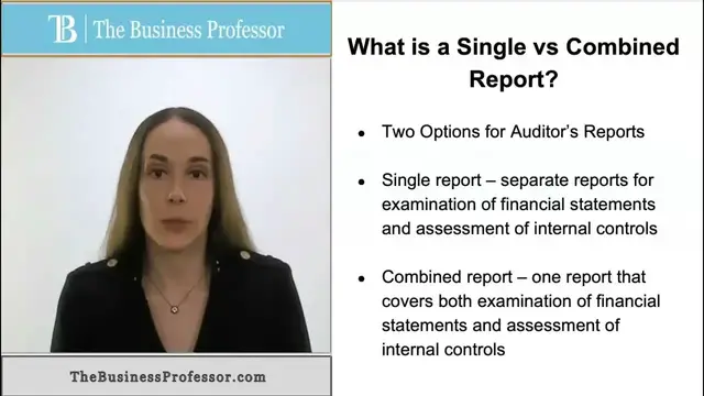 'Video thumbnail for Auditing - Single vs Combined Report'