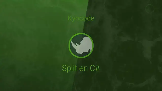 'Video thumbnail for Split en C#'
