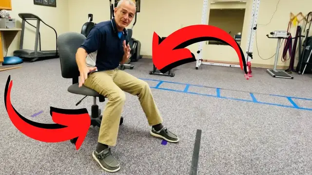 'Video thumbnail for Knee Replacement Chair Scoot Exercise'