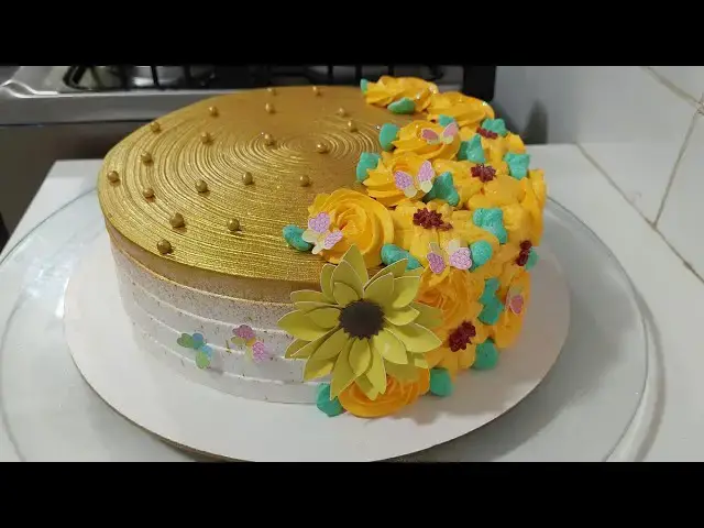 'Video thumbnail for DECORAÇÃO DE DECORAÇÃO DE BOLO PRIMAVERA'