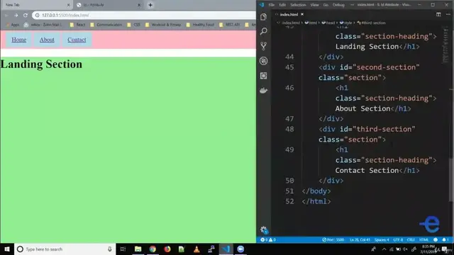 'Video thumbnail for HTML   Uniquely Identify HTML Element by using ID attribute'