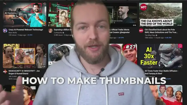 'Video thumbnail for 4 EASY Steps To MAKE YouTube THUMBNAILS  With Midjourney AI'
