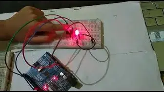 'Video thumbnail for Controlling the led using pushbutton'