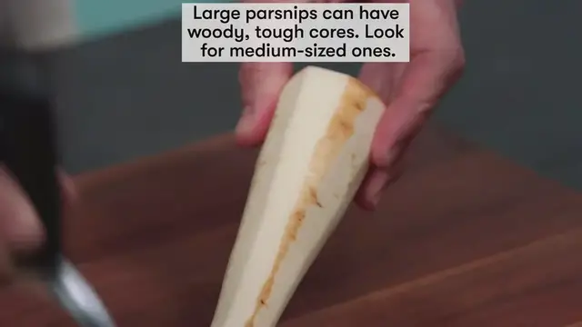 'Video thumbnail for Pecan and Raisin Parsnips'