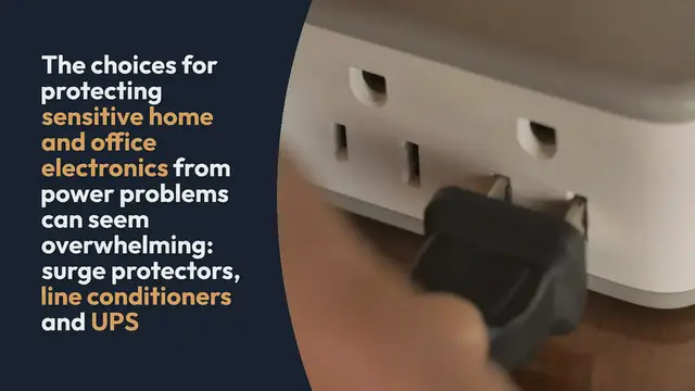 'Video thumbnail for Surge Protector VS Line Conditioner VS UPS'