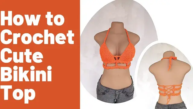 'Video thumbnail for How to Crochet Quick and Easy Crop Top - Tutorial DIY'