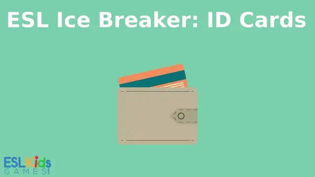 'Video thumbnail for ESL Ice Breaker: ID Cards'