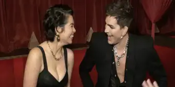 'Video thumbnail for Video: Come to the CABARET with New Stars Adam Lambert & Auli'i Cravalho'