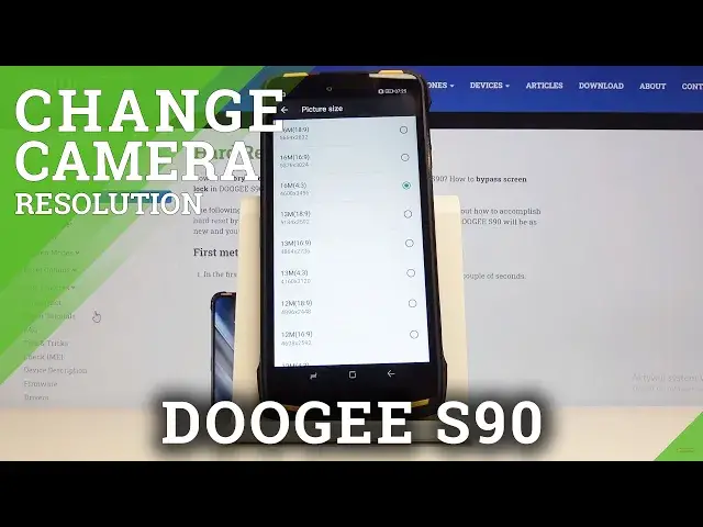'Video thumbnail for How to Change Photo Resolution in DOOGEE S90 - Set Up Photo Quality'