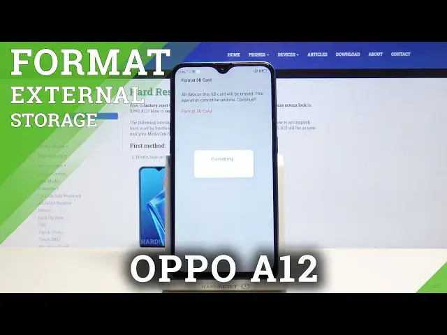 'Video thumbnail for How to Format SD Card in OPPO A12 – Erase External Storage'