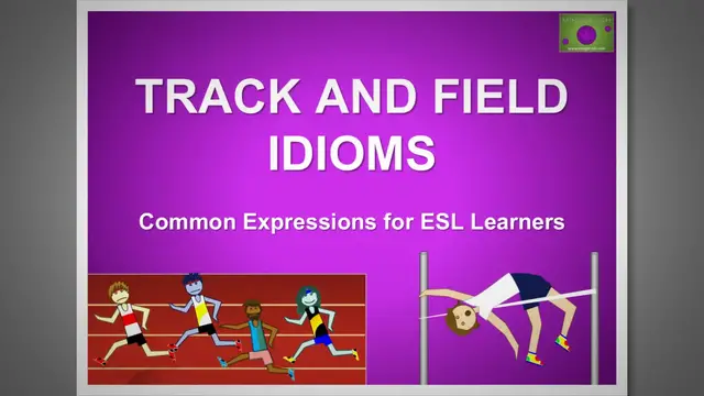 'Video thumbnail for 5 Track and Field Idioms: Common Expressions for ESL Learners #3'
