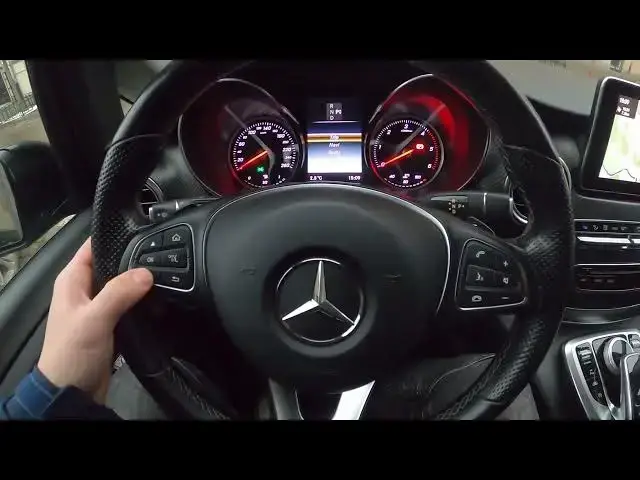'Video thumbnail for How to Enter Navigation on Speedometer Display in Mercedes V Class W447 (2014 - now)'