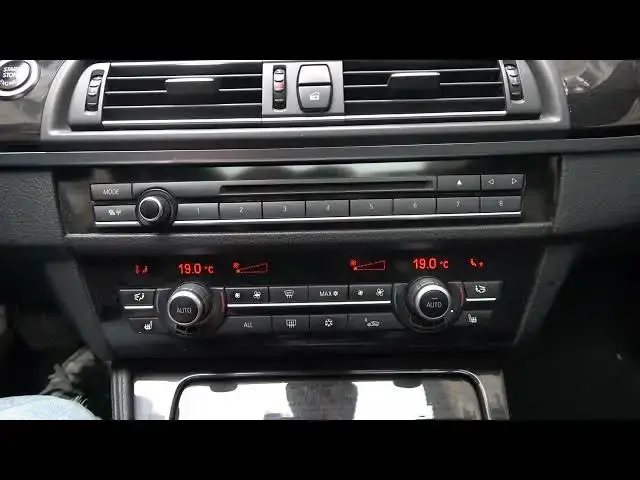 'Video thumbnail for How to Change Blowing Direction in BMW Series 5 F10/F11 ( 2010 – 2017 ) - Adjust Airflow Direction'