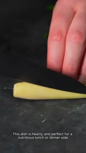 'Video thumbnail for Western Salad – Puy lentils, parsnip and walnuts R'