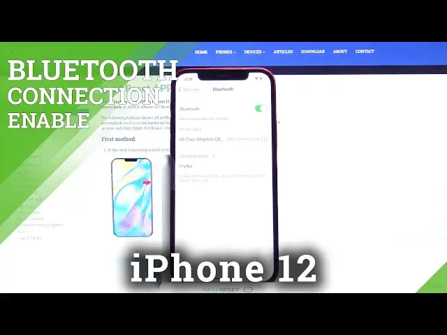 'Video thumbnail for How to Connect Bluetooth Device with APPLE iPhone 12 – Enable Bluetooth Connection'