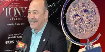 'Video thumbnail for Video: Danny Burstein on His Tony Nomination- 'Audra McDonald Was Right!''