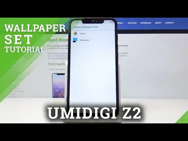 'Video thumbnail for How to Change Wallpaper on UMIDIGI Z2 - Wallpaper Settings'